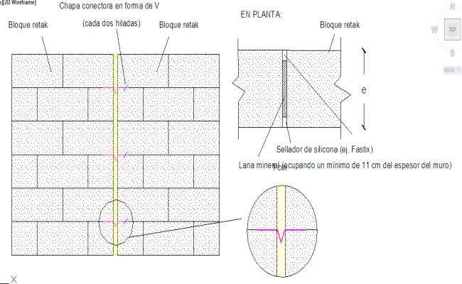 Wall Fires Resistant detail