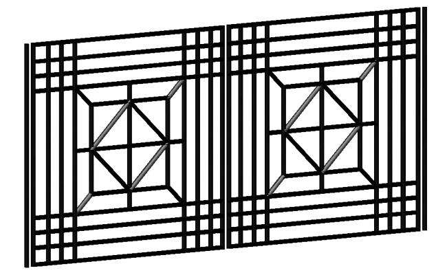 3D Main Gate Design