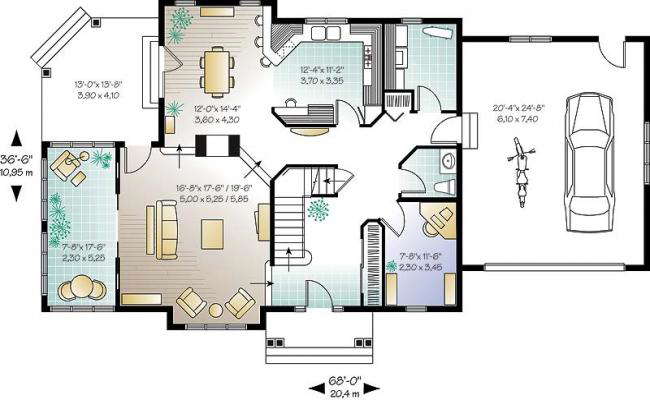 2D house design