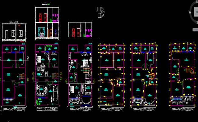 House cad drawing is given in this cad file. Download this cad file now.
