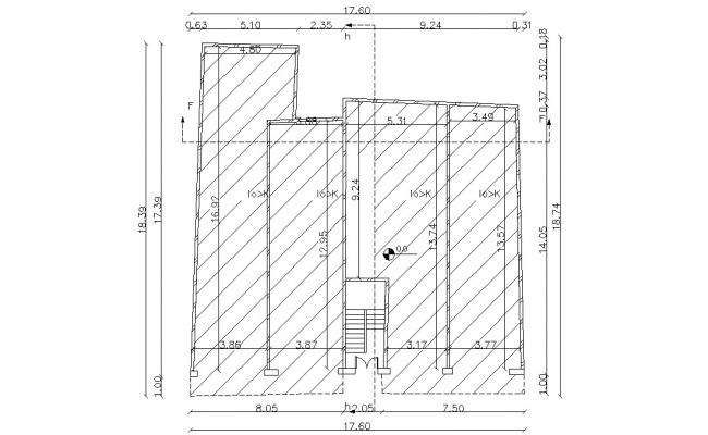 Commercial Building plan and working drawing CAD file