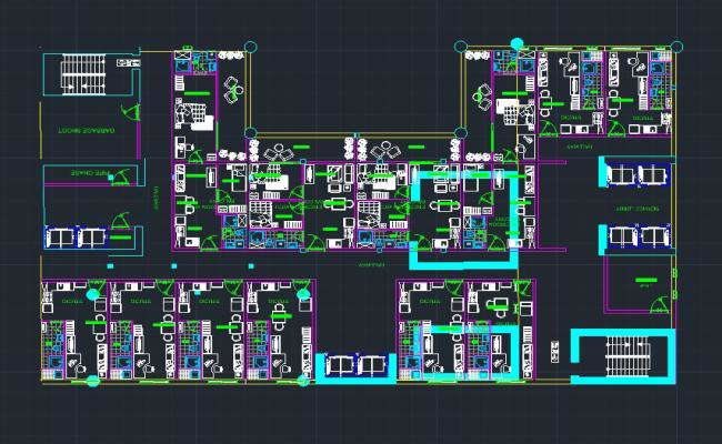 Compact five by ten meter condo floor plan with light layout