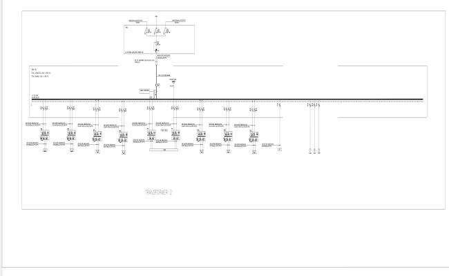 Electrical Panel Wiring Details in CAD Drawing File 