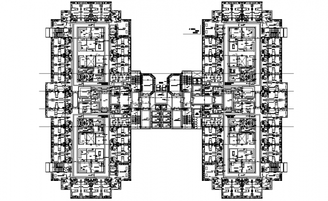 General hospital building plan has given in this 2D Autocad DWG drawing file.Download the Autocad drawing file.