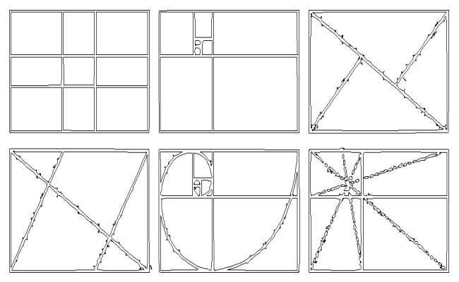 Golden Rectangle DWG AutoCAD file