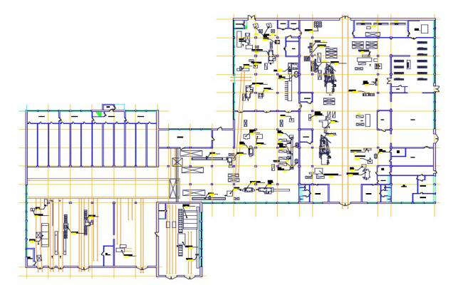 Industrial Architecture drawing dwg download free