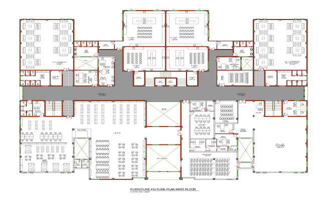 Medical Colleges First Floor plan 