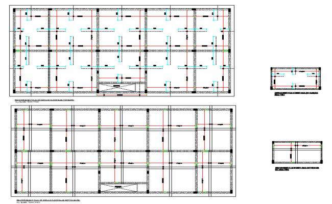 Reinforcement Plan Of Ground Floor Slab Top And Bottom Bars