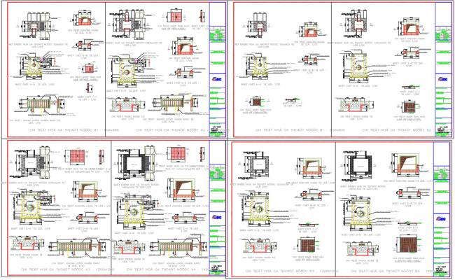 Residential House RCC Exterior Design AutoCAD DWG File
