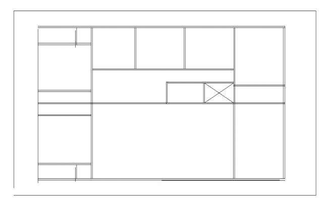 Residential Site Plan Layout DWG File 