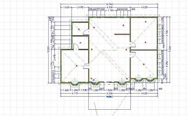 Single story floor plan 2