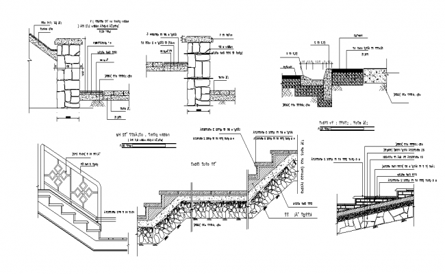 Staircase detail of College University is given in this 2D Autocad DWG drawing file.  Download the 2D Autocad DWG drawing file.