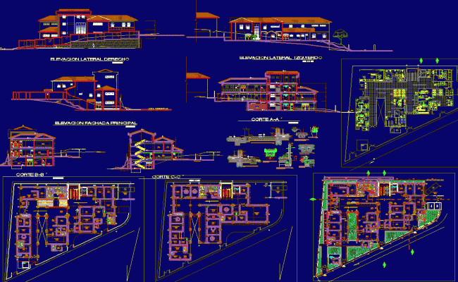Modern Hospital all drawing set is given in this autocad file. download now.