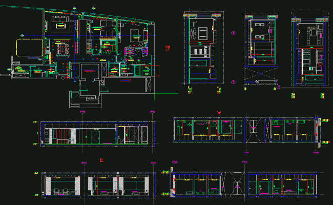 Download Apartment Design Plans in DWG Format