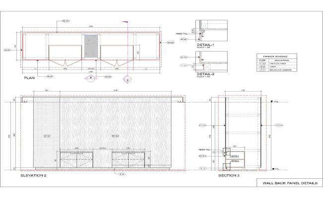 WALL BACK PANEL