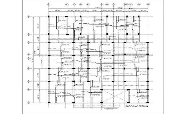 cad roof slab