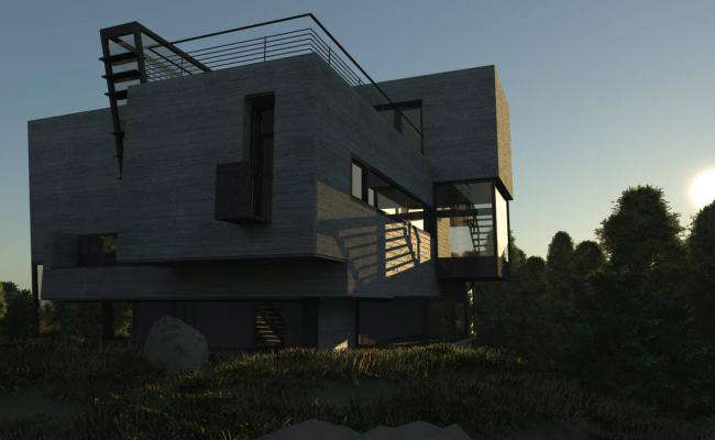 contemporary house