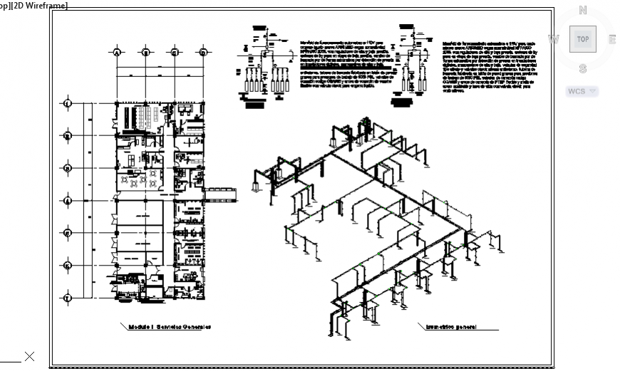AutoCAD Isometric Electrical Drawing for Hospital Design