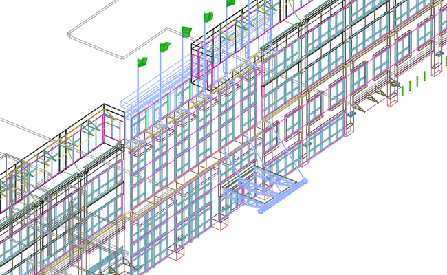 3D Canopy Design Model for Architecture Visualization and BIM Projects