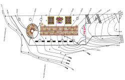 Public Park 2D Layout Design in AutoCAD DWG Format