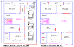 Spacious 30'x60' Home Design with 6 Bedrooms and Kitchens