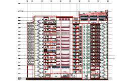 Architectural section drawing AutoiCAD File