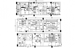 Clinic details are given in this 2D Autocad DWG drawing file. Download the Autocad drawing file.