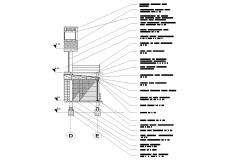 Deck structure dwg file