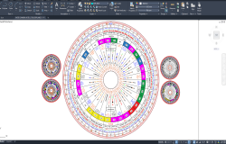 Download Vastu chakra autocad dwg files 