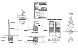 RCC Footing Details Free AutoCAD Drawings