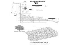 Gabion detail dwg file