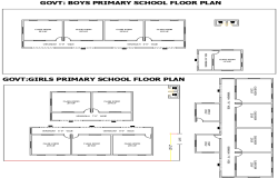 Govt Boys and Girls Primary School Floor Plan Designs