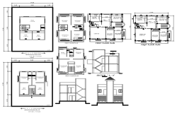 Mixed-Use DWG Drawing with Residential Units & Shop Layout