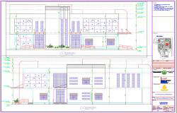 Modern house elevations and design in autocad dwg files 