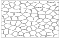 Pebble natural texture design DWG AutoCAD drawing