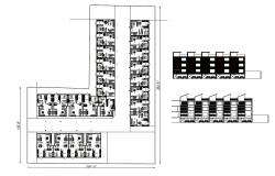 Residential Apartment Plan In AutoCAD File