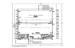 Second Floor Plan AutoCAD File