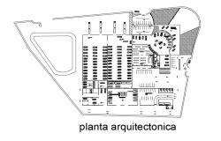 Showroom AutoCAD Plan in 2D Layout Commercial Drawing File