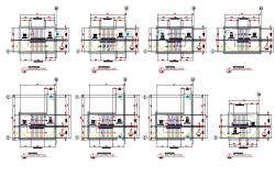 Staircase CAD Plan DWG File