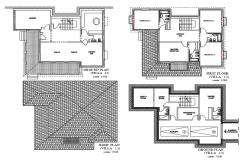 The DWG AutoCad 2D drawing file having the Individual villa floor plan with Basement car park facilities(Villa House Floor Plan). Download the AutoCAD 2D DWG file. 