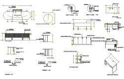 Working Table Design DWG 