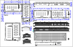 casino drawing  of plan, elevation  dwg file