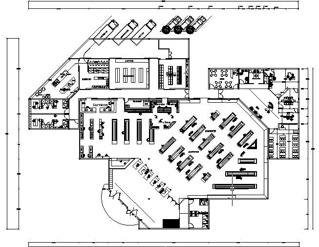   Shopping  mall plan 