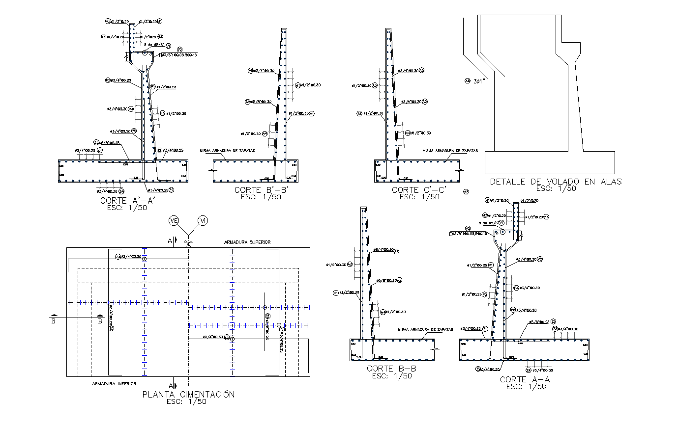  Bridge inter oceanic highway section plan dwg detail file.