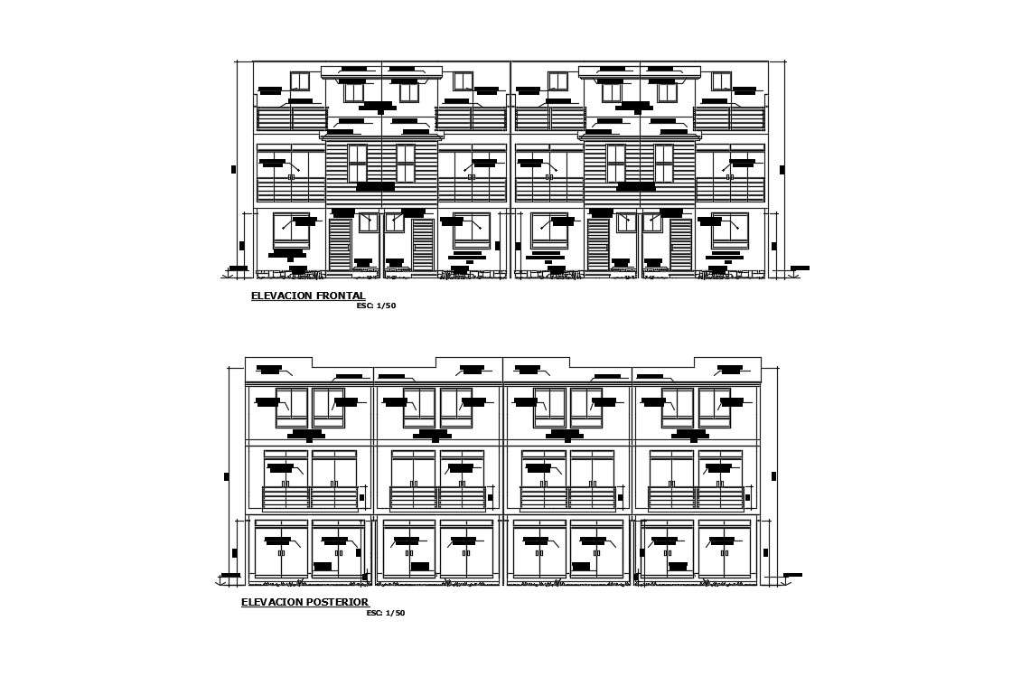  Building Commercial Building Plan In DWG File   