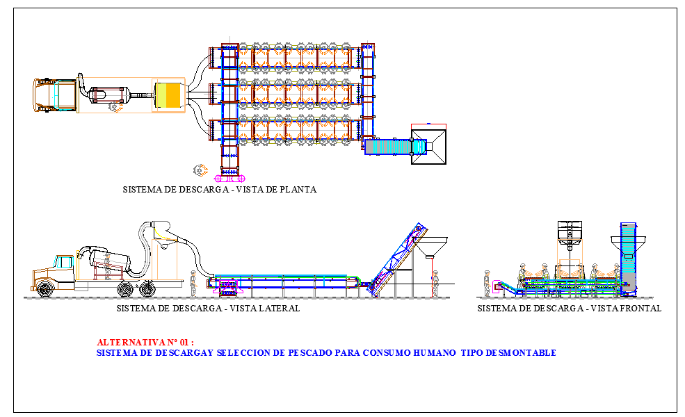  Discharge water system detail.