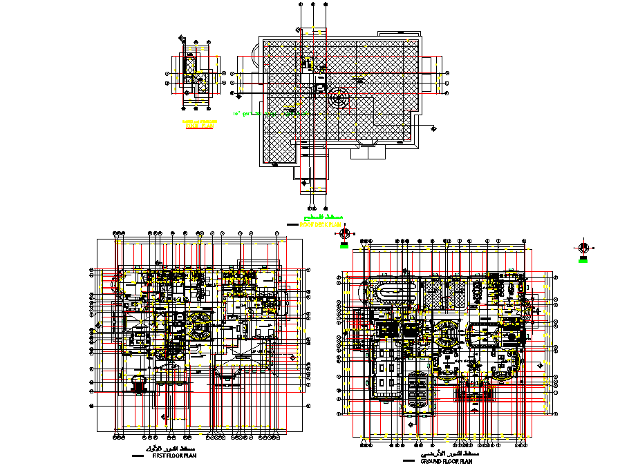  Luxurious villa detail dwg file
