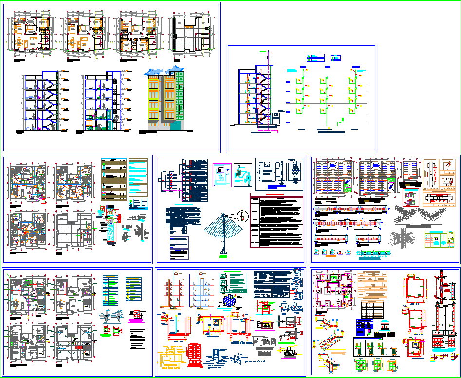 5 storey apartment floor plan 