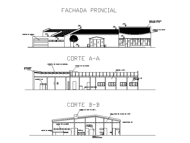  Section detail dwg file