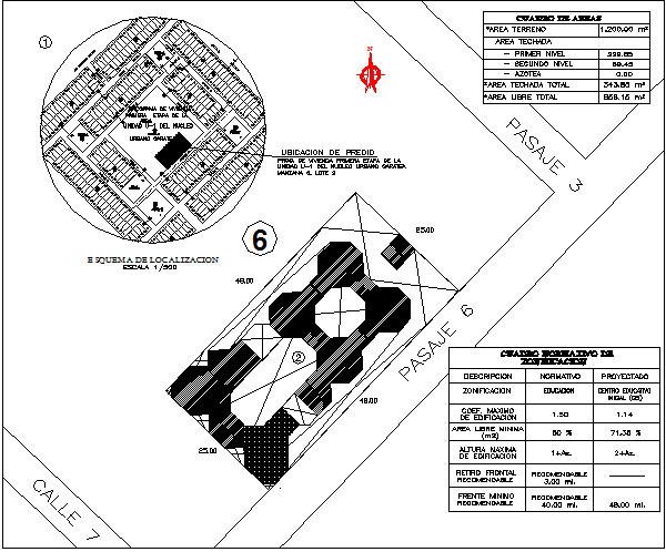  Site plan detail dwg file